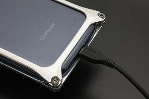 GALAXY S3用アルミケース