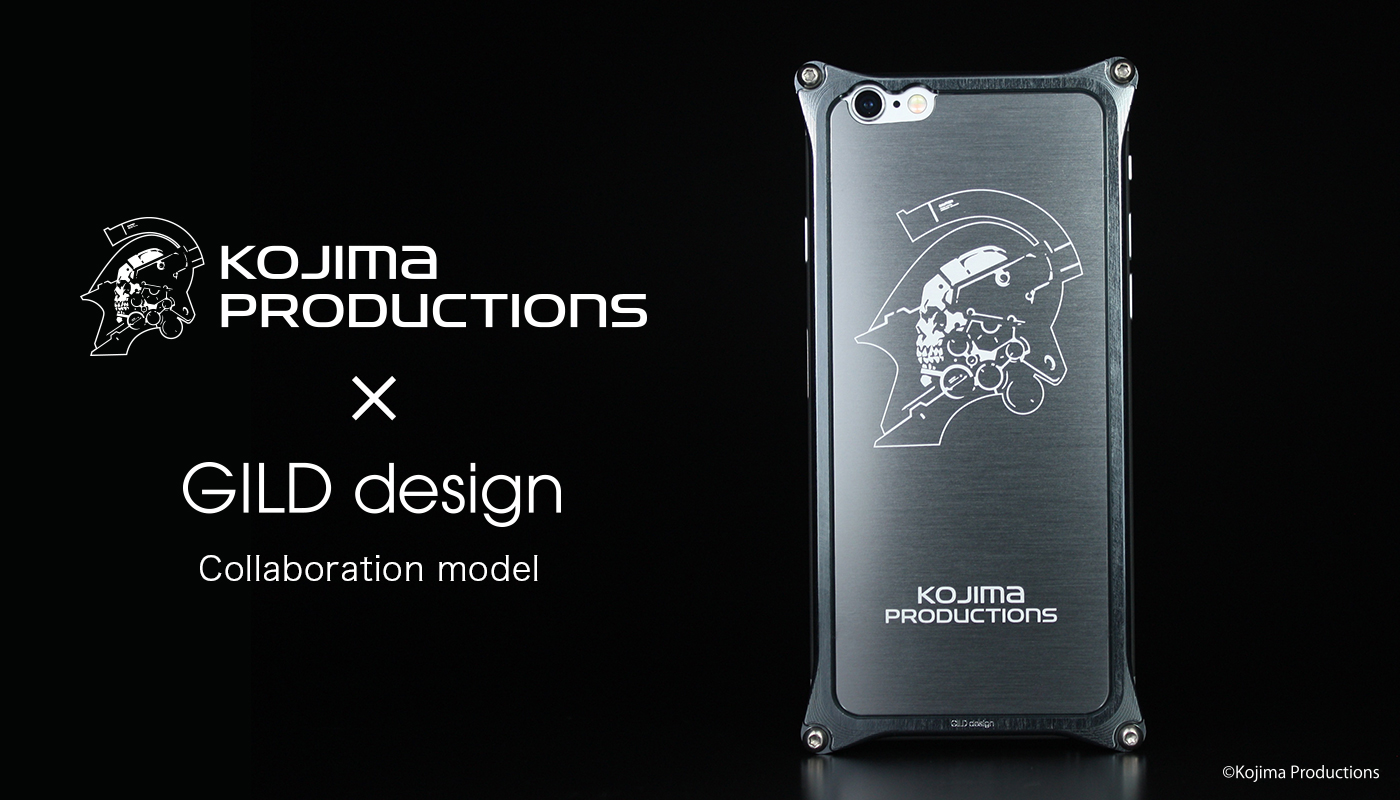 GILD design Kojima Productions Logo Ver. for iPhone SE3,SE2,8,7