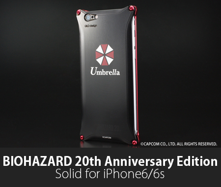 BIOHAZARD 20th Anniversary Edition Solid for iPhone6/6s