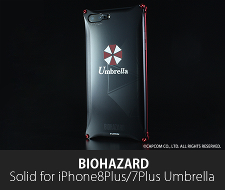 iPhone7plus対応 バイオハザード Umbrella コラボレーションモデル