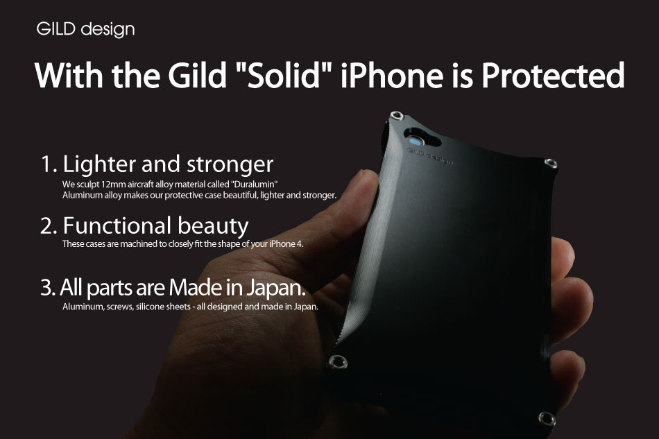 With the GILD"solid"iPhone is Protected