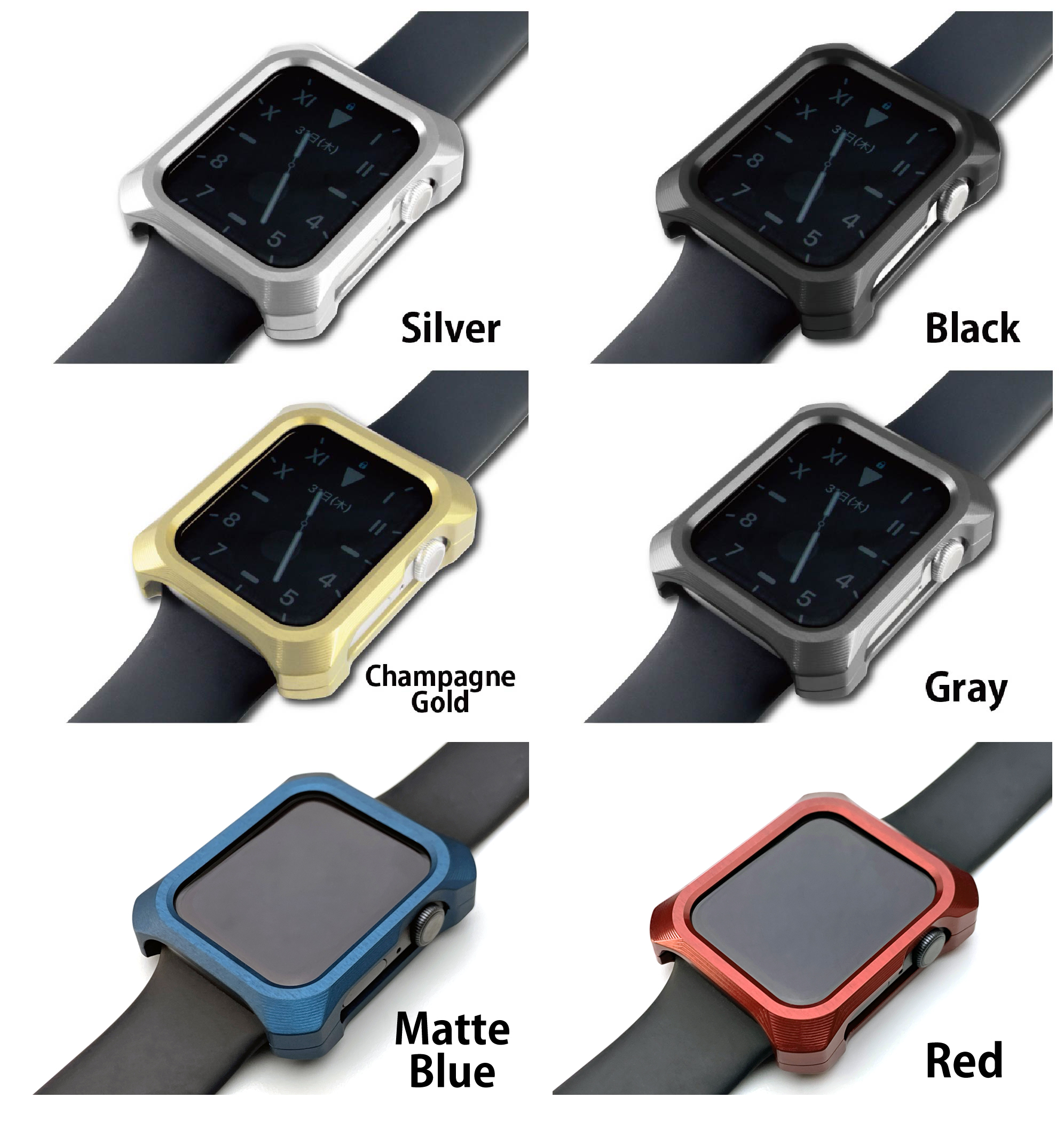 Solidbumper for Apple Watch 44mm（Series4.5.6/SE用