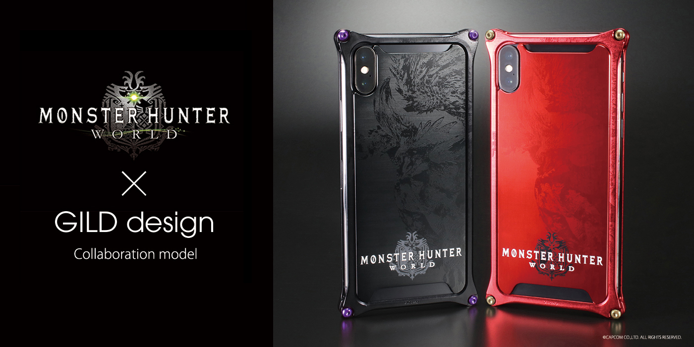 MONSTER HUNTER: WORLD Solidbumper for iPhone XS/X 
